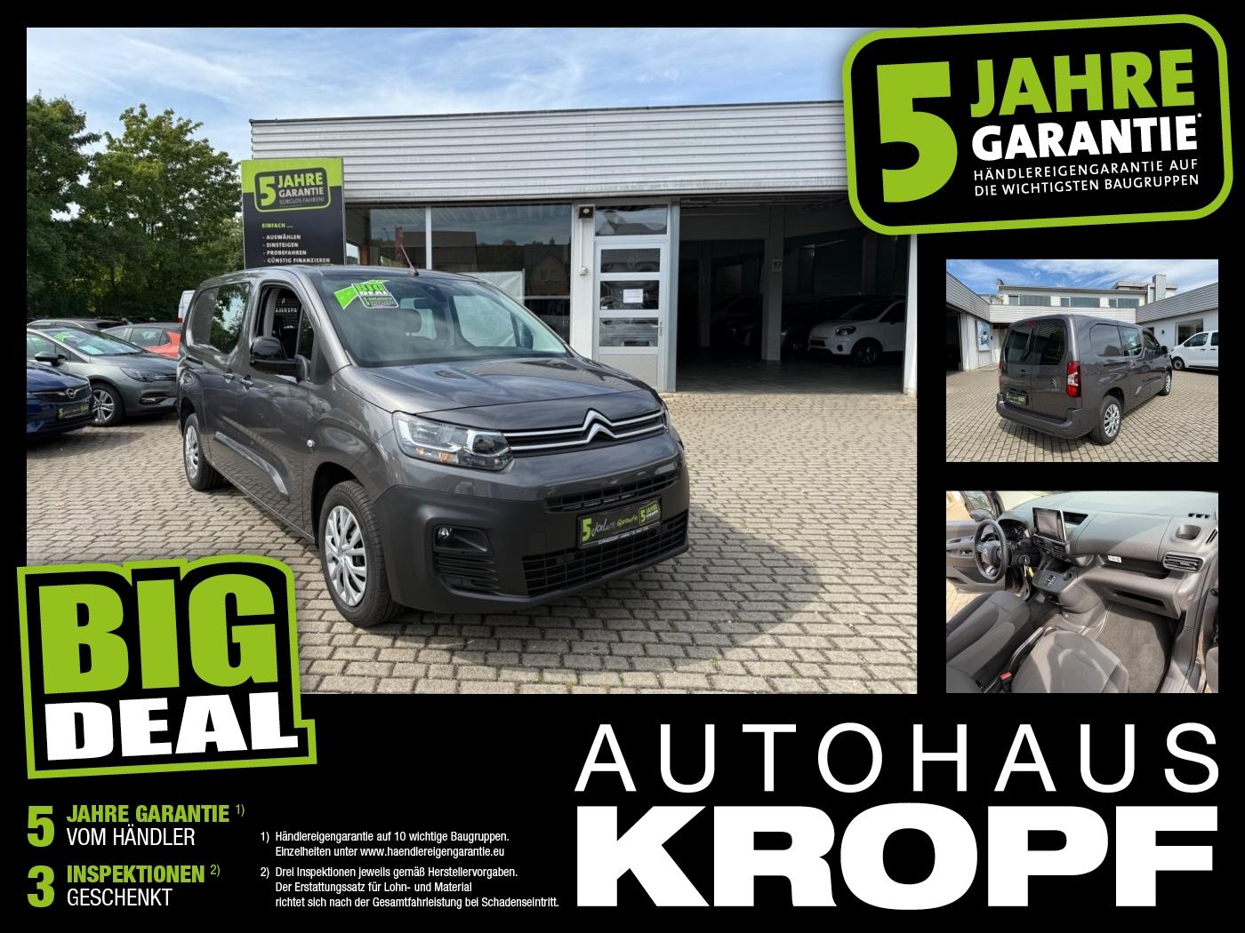 Citroën Berlingo Kasten 1.5BlueHDi Navi+Fernlichtass.