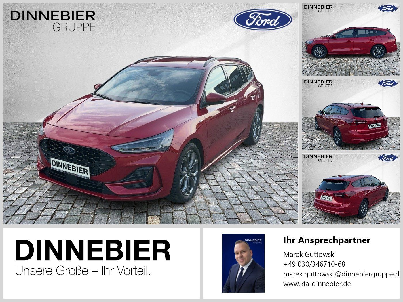 Ford FOCUS ST-Line X LED+AHK+Kamera+Winterpaket
