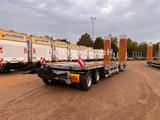 Humbaur 4Achs-Tieflader Drehschemel Radmulde verzinkt, - Tieflader Achs 4