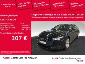 Audi Leasingangebot: Audi A5 Avant 2.0 TFSI Kamera ACC Leder Sportsitze
