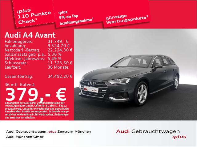 Audi A4 Avant 40 TDI qu S tronic advanced AHKBOHu 2023