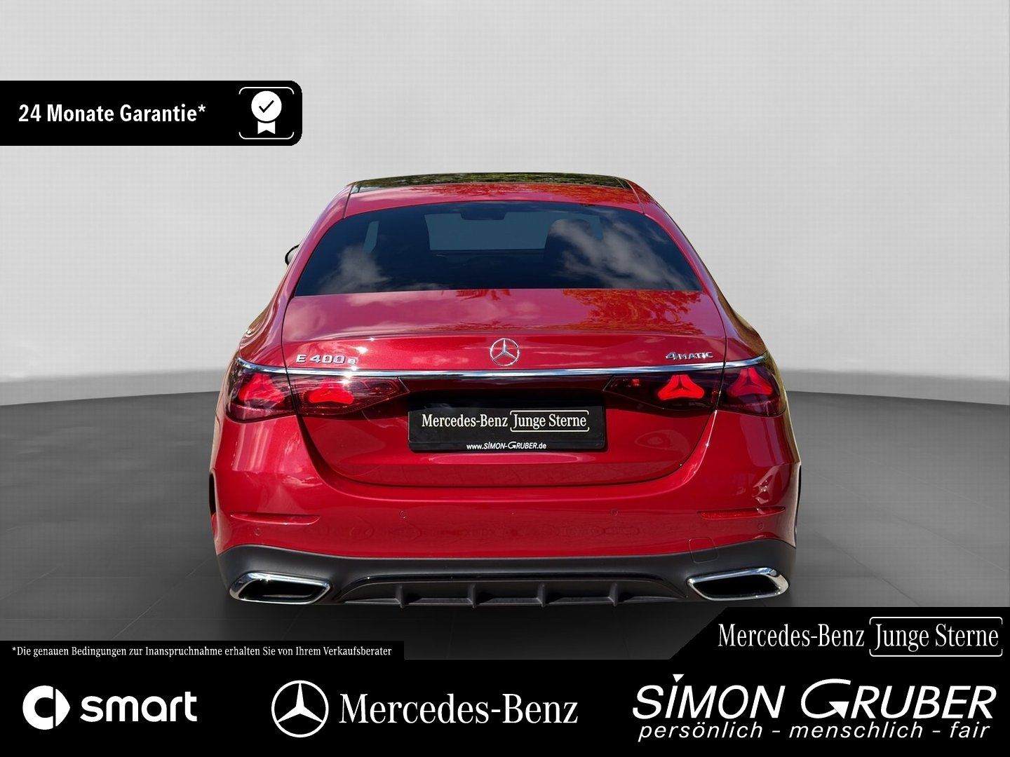 Fahrzeugabbildung Mercedes-Benz E 400 e AMG Pano Burm4D Fahrass+ Airmatic Sitzkl