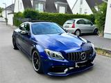 Mercedes-Benz C 63 AMG Coupe  Pano/360/Burmester Deutsch  - blaue Mercedes-Benz C 63 AMG