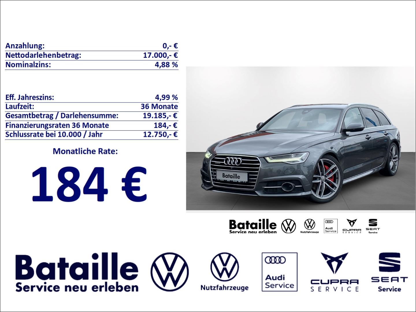Audi A6 Avant 3.0 TDI quattro competition AHK Pano