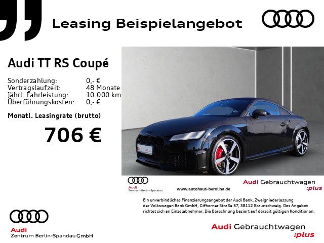 Audi TT RS Coupé *RS-AGA*MATRIX*B&O*280 km/h*NAV+*