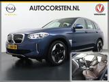 BMW iX3 High Executive 80kWh Leer+Elektr.-verst. Ada - mit Elektro-Antrieb: Blau, Vollleder, Geländewagen