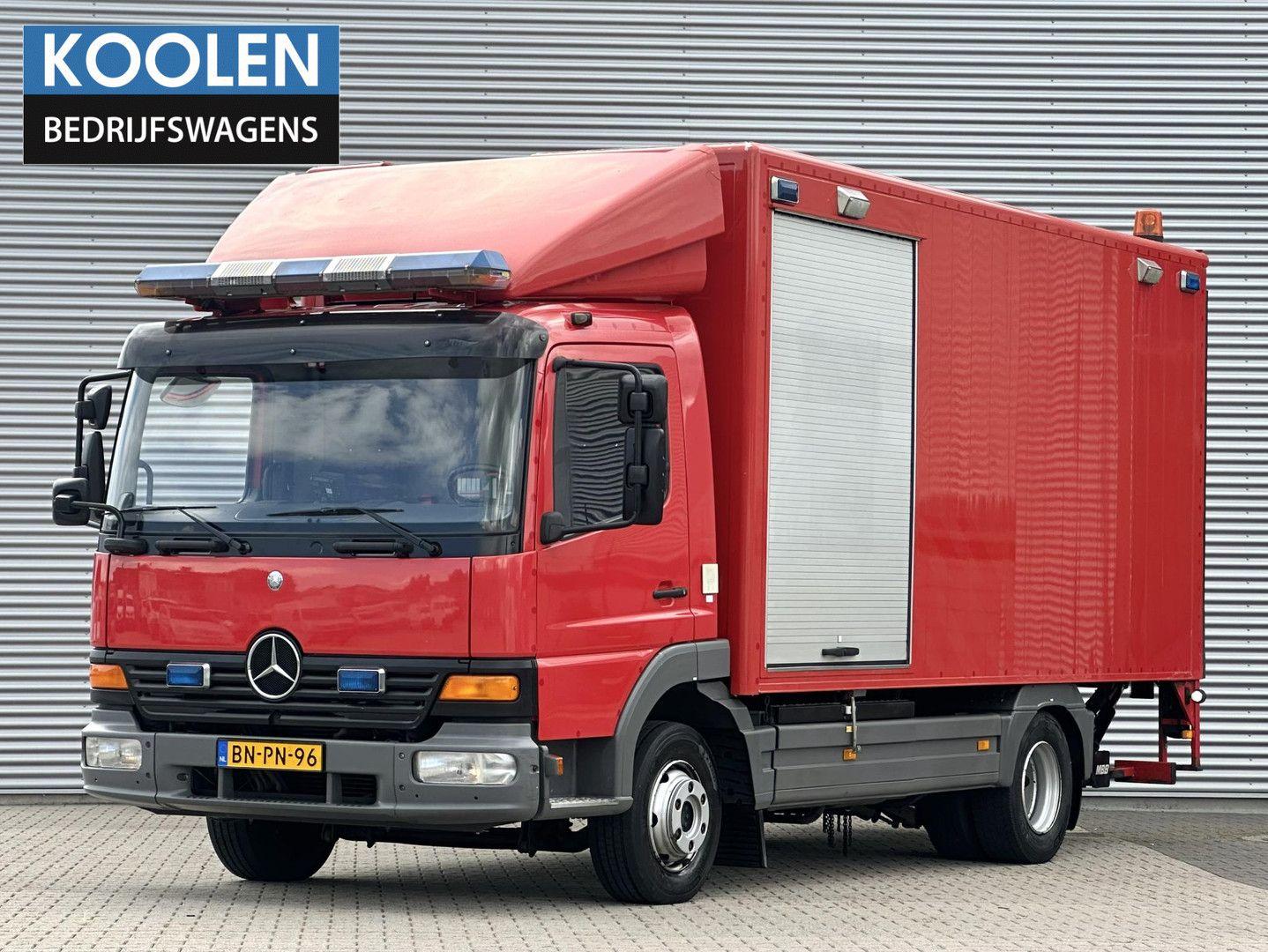 Mercedes-Benz 970.04 Atego 1018 laadklep trekhaak Brandweeraut