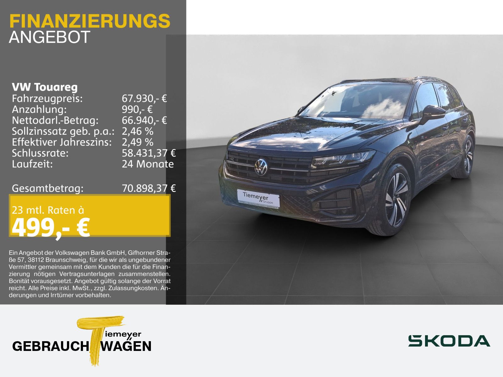 Volkswagen Touareg 3.0 TDI 4M R-LINE BLACK 286PS LUF foto 1