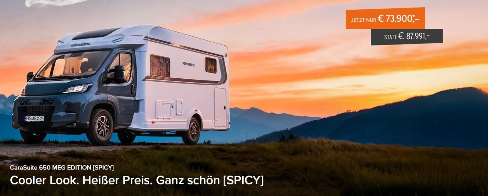 Weinsberg CaraSuite EDITION SPICY 650 MEG 