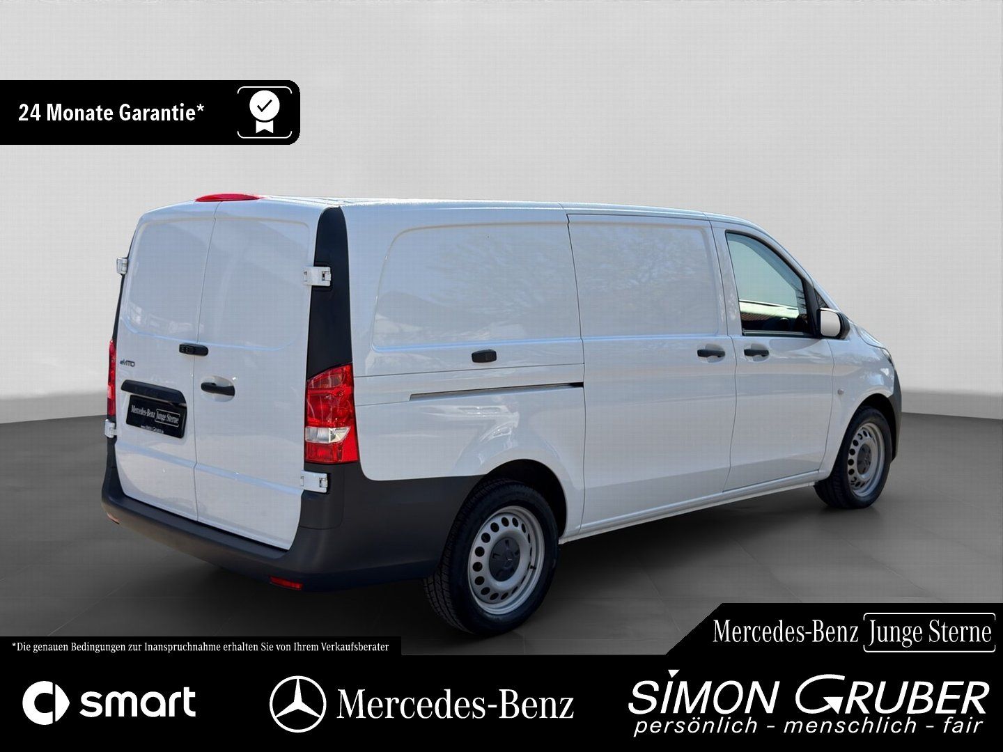 Fahrzeugabbildung Mercedes-Benz eVito 112 Kasten Lang Navi DAB Kamera 3 Sitzer