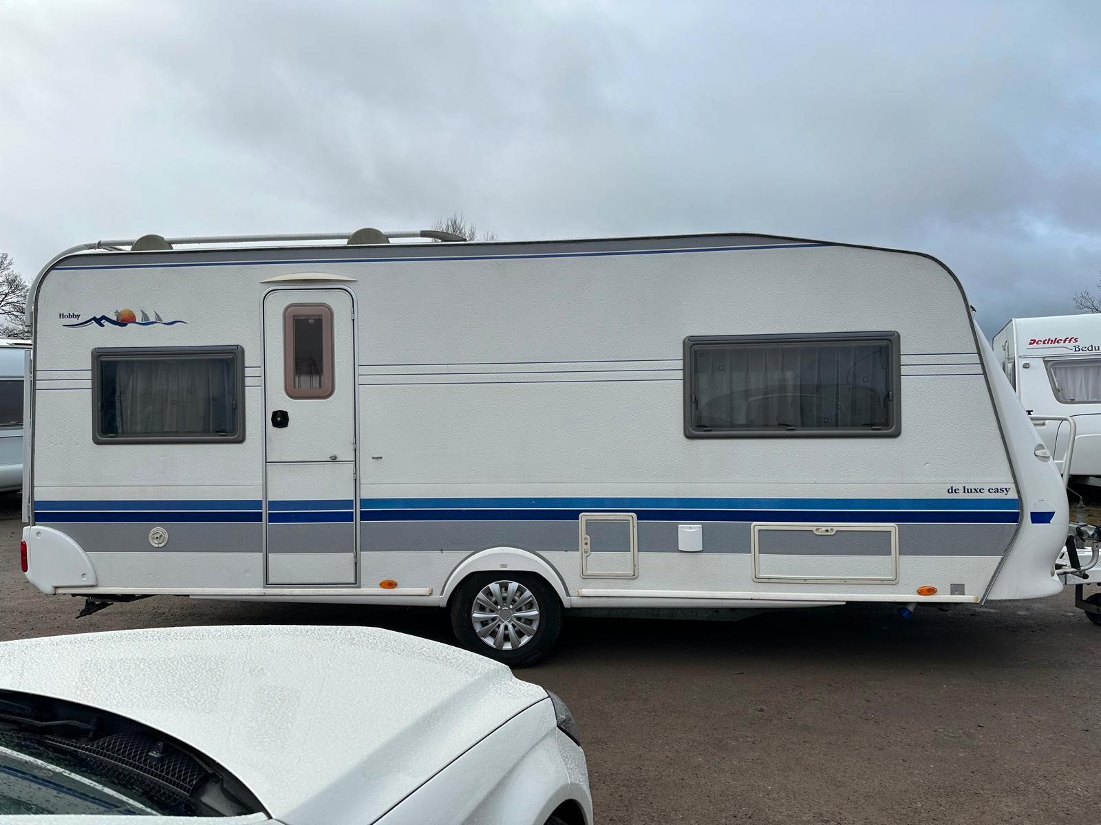 Hobby 540 UL de luxe easy EINZELBETTEN VORZELT 1500 KG