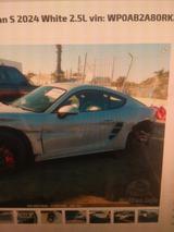 Porsche Cayman S 2024 2.5  350 KM - Porsche Cayman Unfallwagen