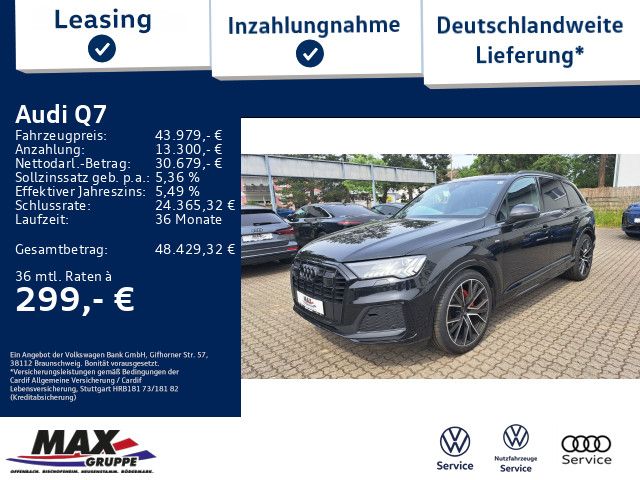 Q7 50 TDI S-LINE QUATTRO MATRIX+KAMERA+AHK+DCP+A