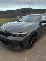 BMW M340i xDrive, Dravitgrau metallic, Top Zustand  - mit Benzin-Antrieb: Grau, Kombi, Metallic