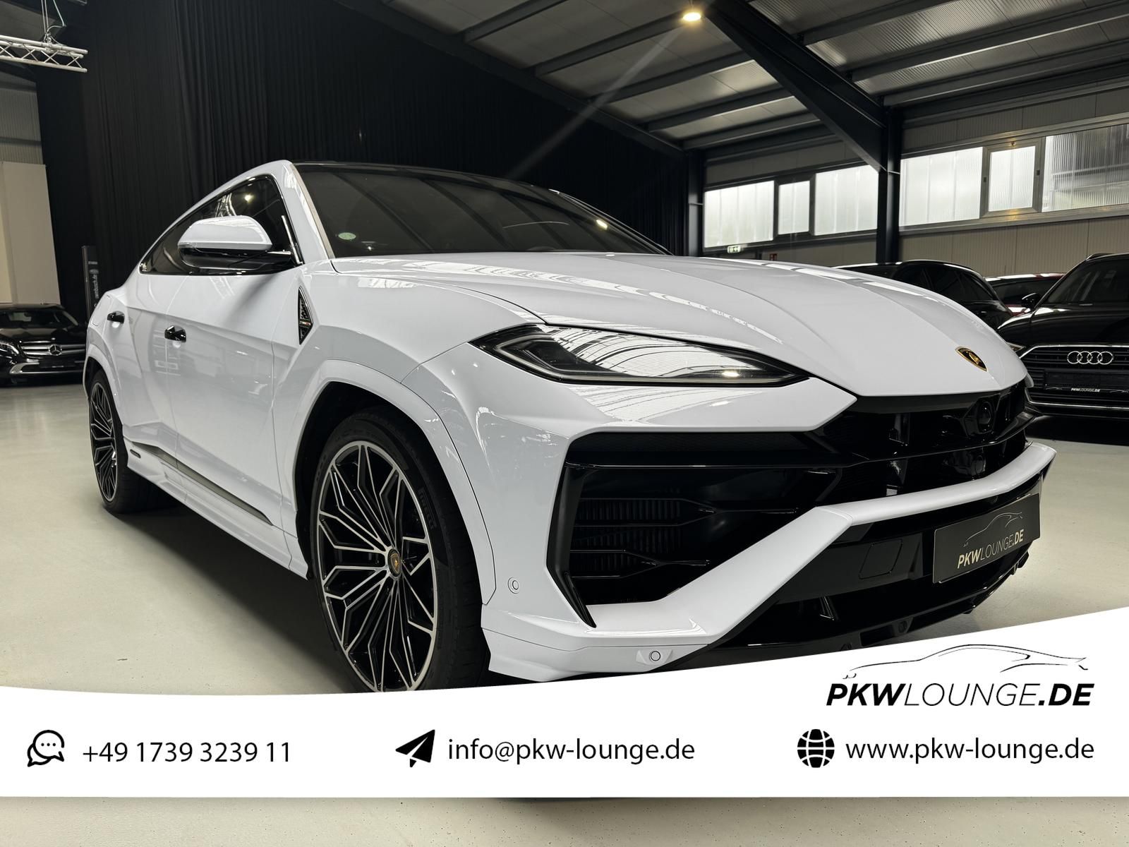 Lamborghini Urus SE MY 25 AHK B&O Luftsystem BIANCO sapphir.