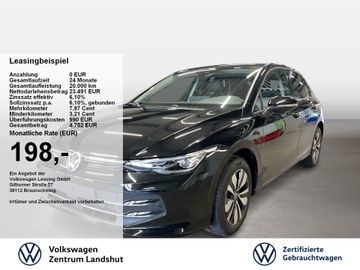 Volkswagen Leasingangebot: Volkswagen Golf VIII GOAL 1.5 TSI ACC AHK DynLicht LED Navi