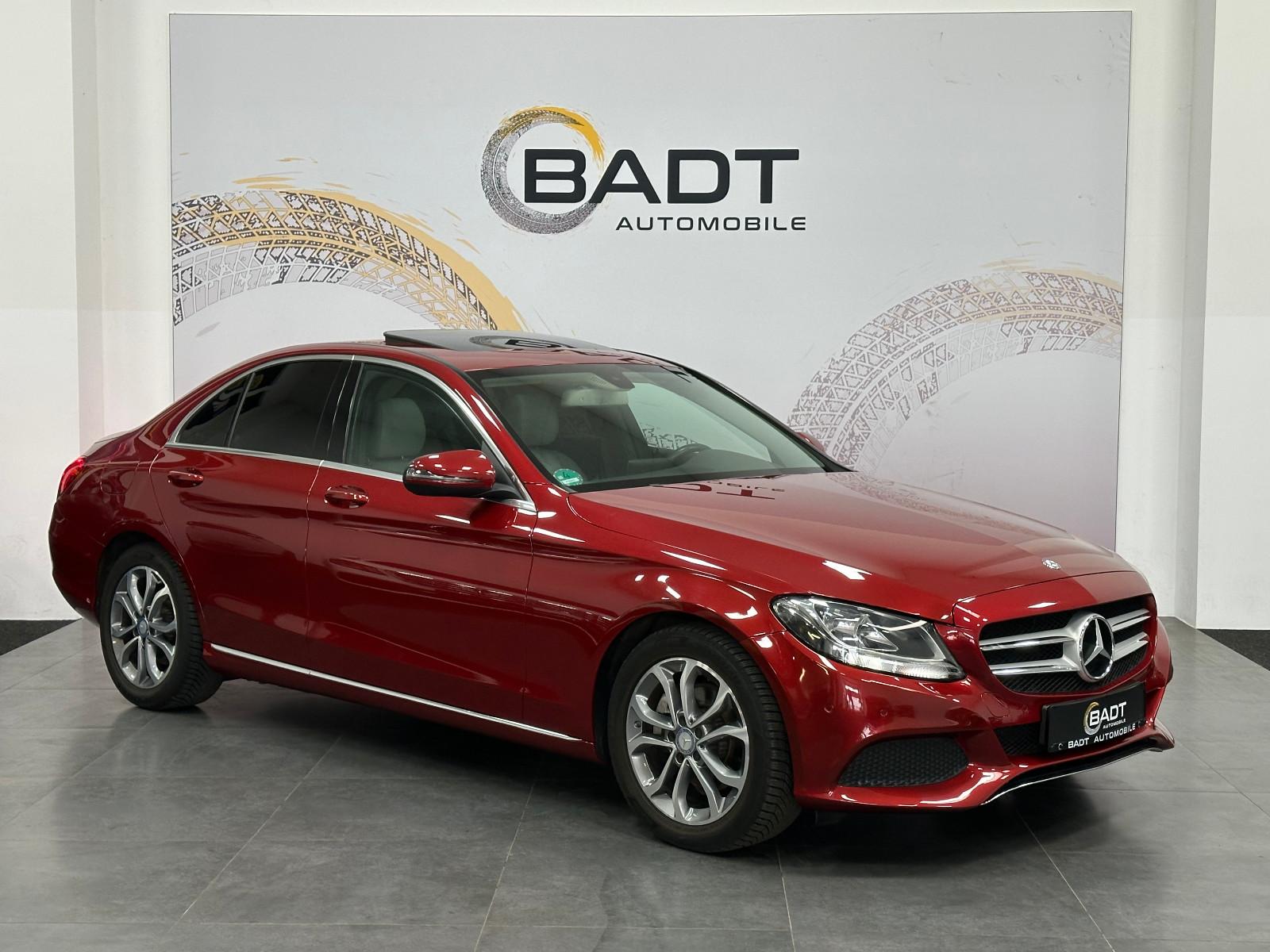 Mercedes-Benz C 200 CGI Limousine*TOTWINKEL*ROT/GRAU LEDER*