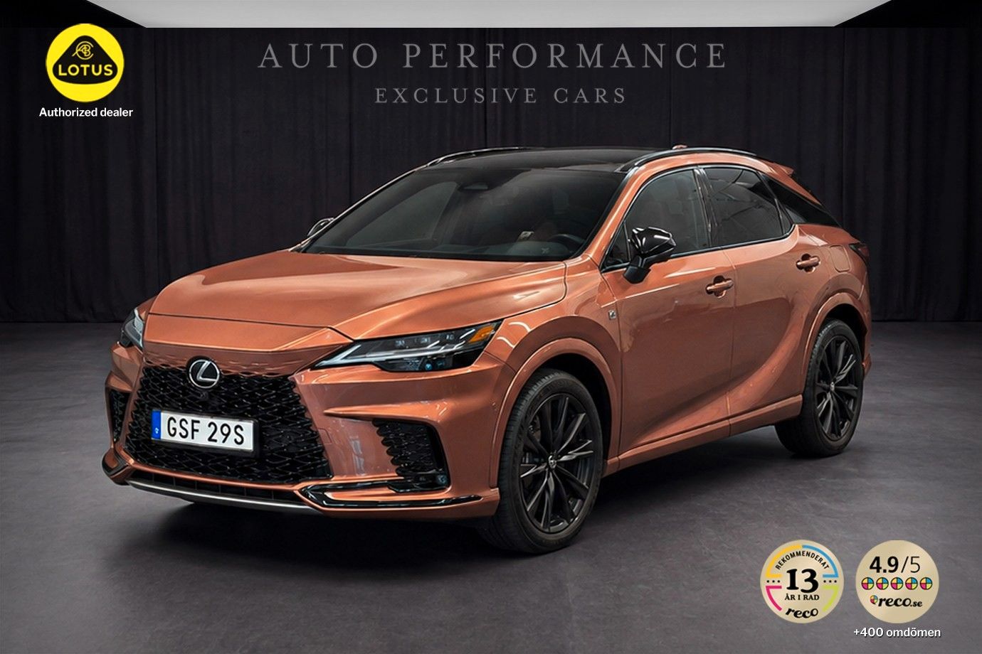 Lexus RX 500 H F-Sport 371HP
