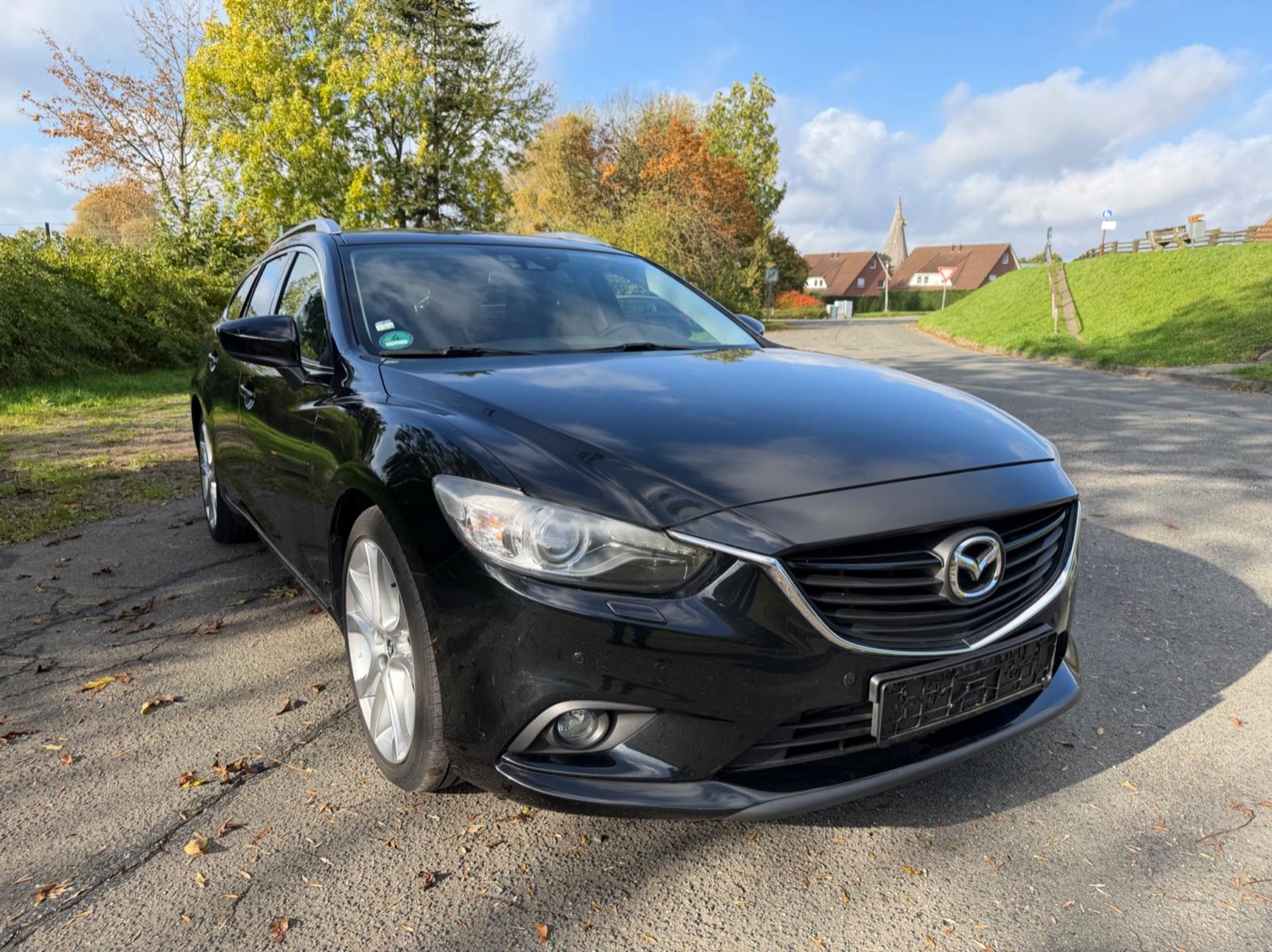 Mazda 6 2014 — rear view