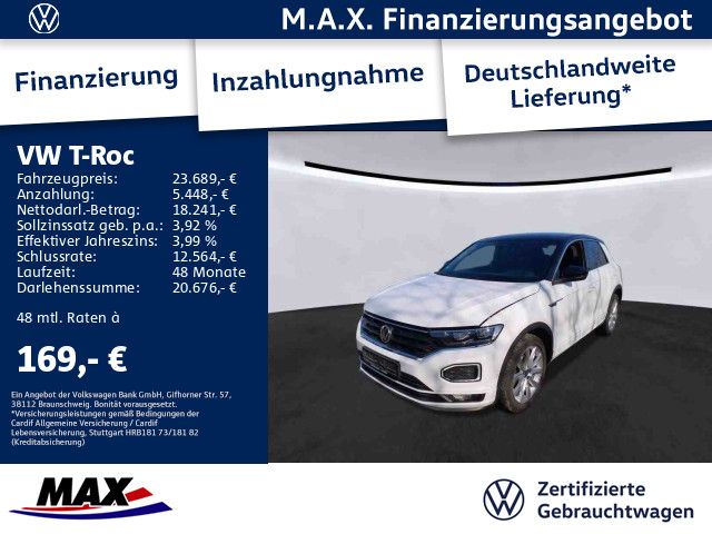 T-Roc 1.5 TSI DSG R-LINE LED+NAV+AHK+KAMERA+ACC+