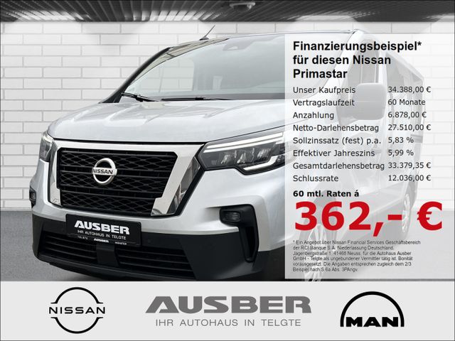 Nissan Primastar Kombi 9-Sitzer TEKNA GJR Heckklappe