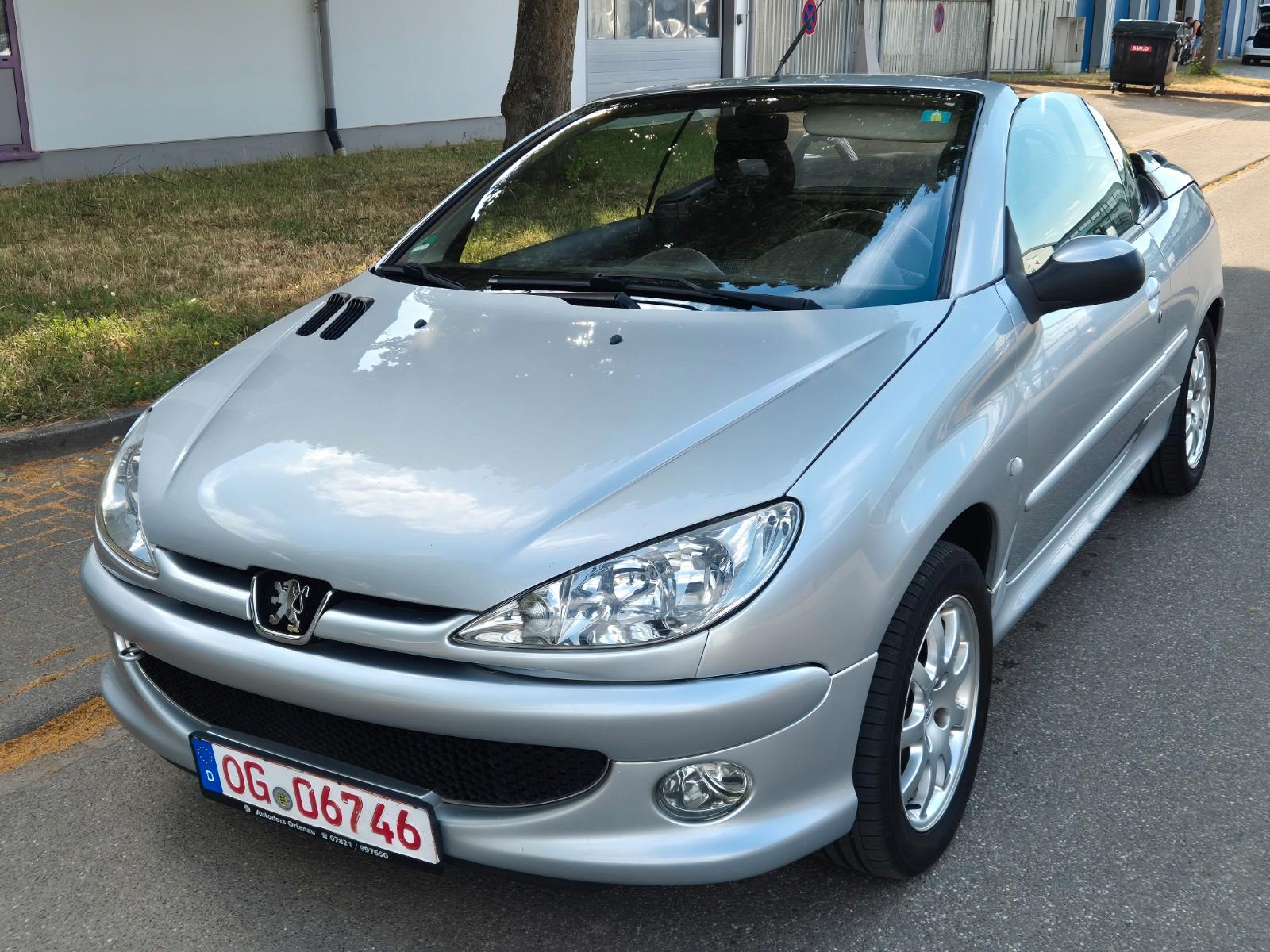 Peugeot 206 Cabriolet CC Filou TÜV & ASU NEU Klima PDC