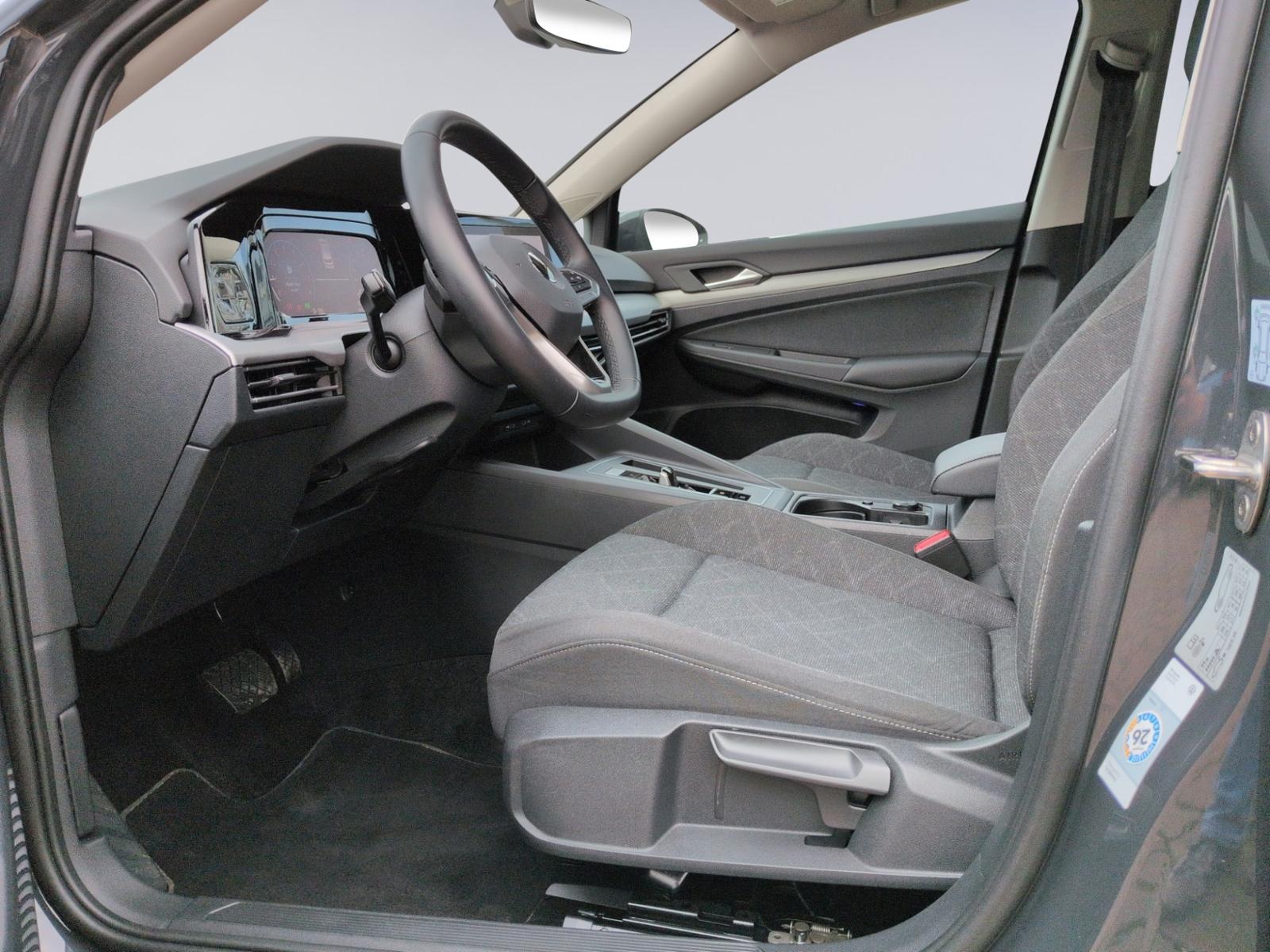 Volkswagen Golf VIII 1.0 eTSI DSG Life LED+ACC+APP+NAVI, миниатюра 11