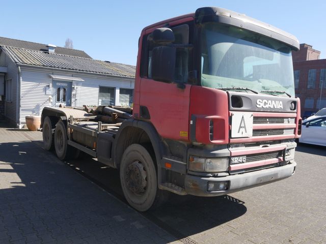 Scania 124C 420 Abrollkipper