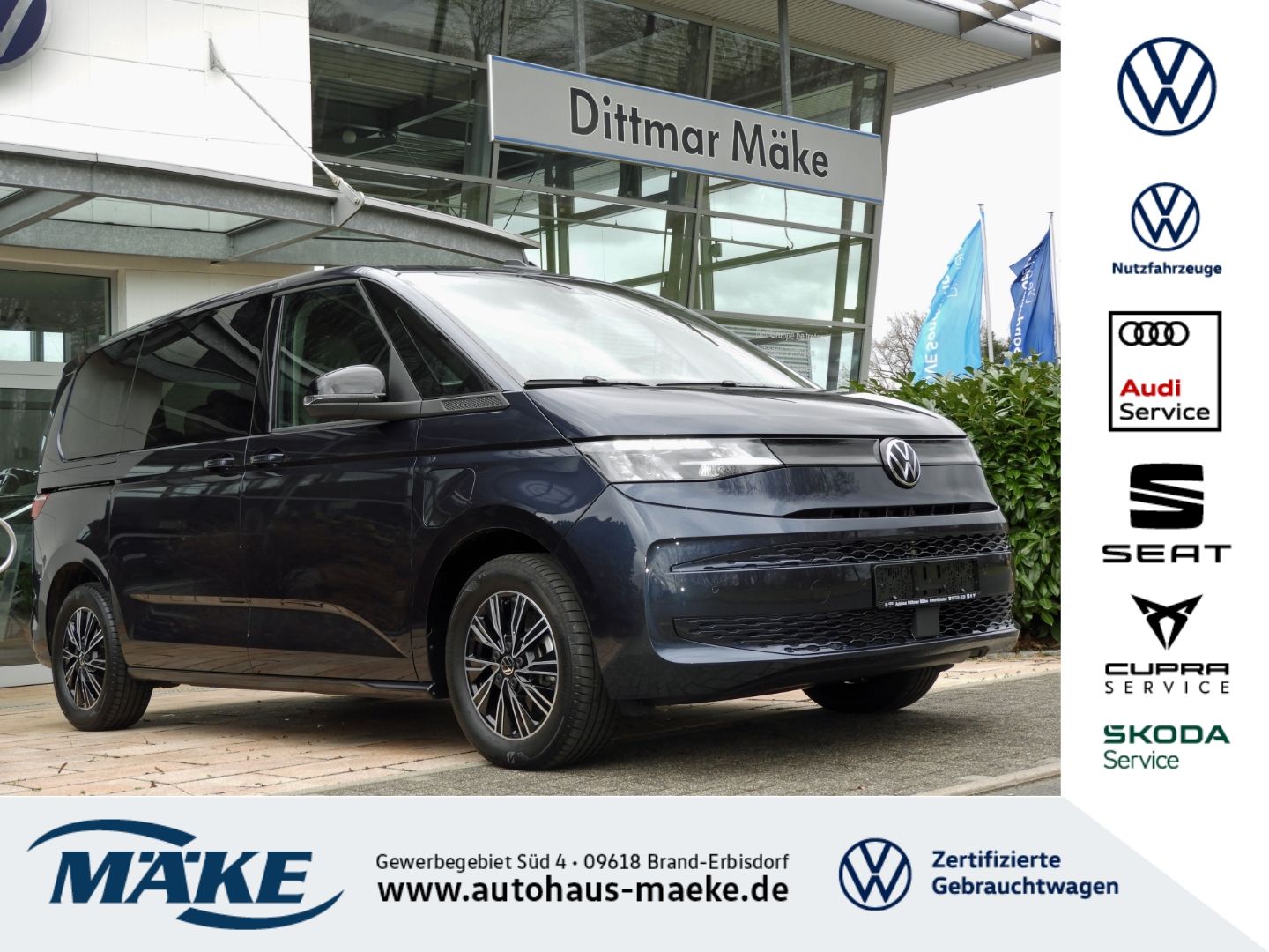 T7 Multivan 1.4 eHybrid DSG Navi DCC PDC GRA ALU