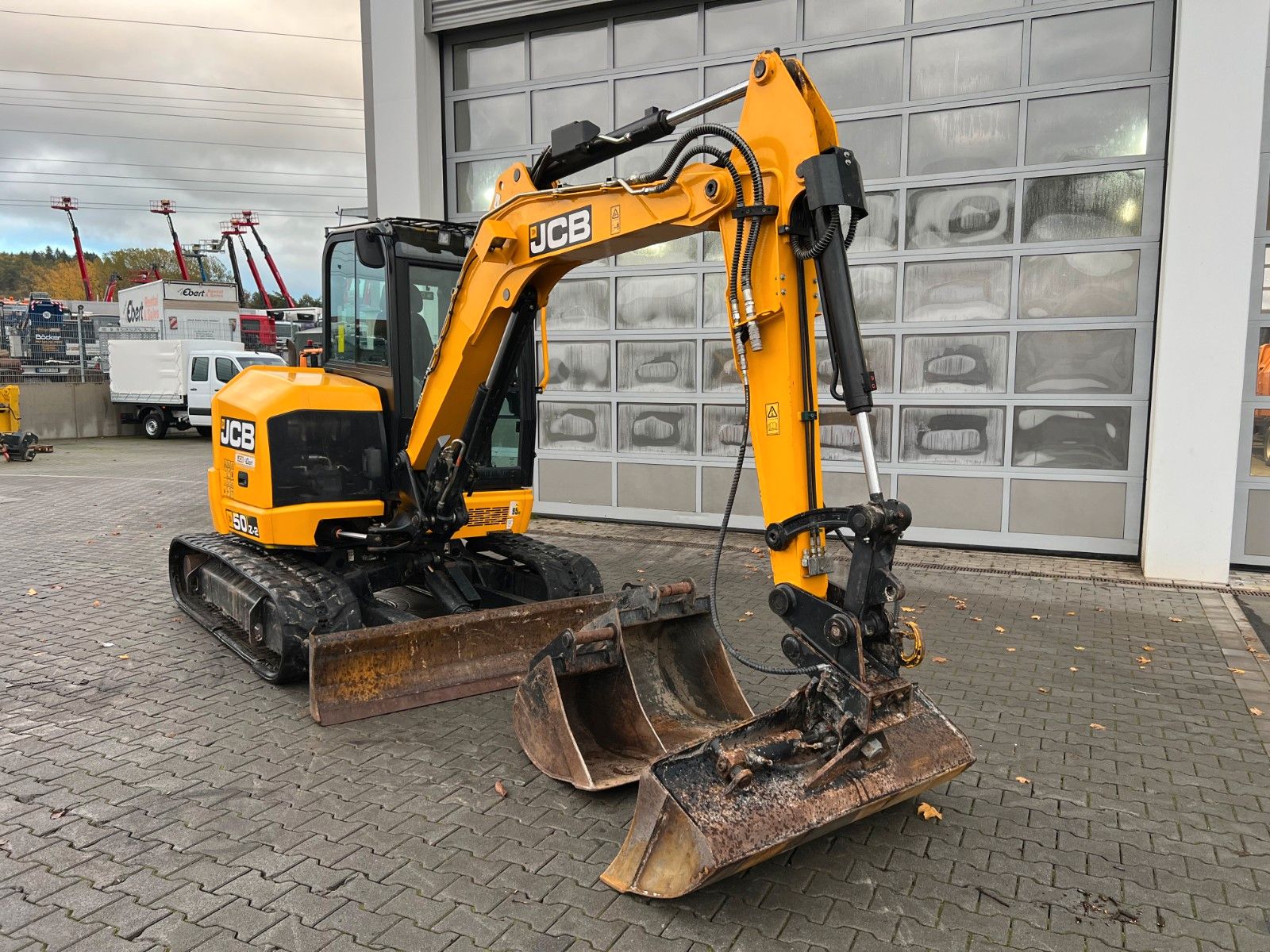 Fahrzeugabbildung JCB 50Z-2 Pro Minibagger / nur 964 h / 2021