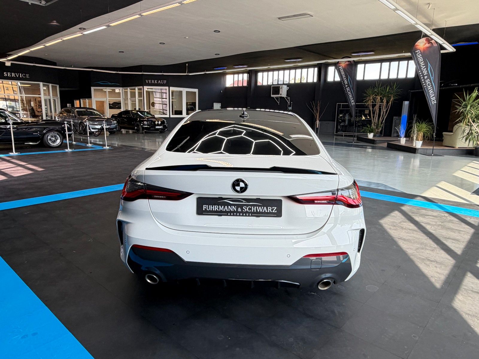 BMW 430iCoupe MSport Glasdach Leder Rfkam Navi foto 5