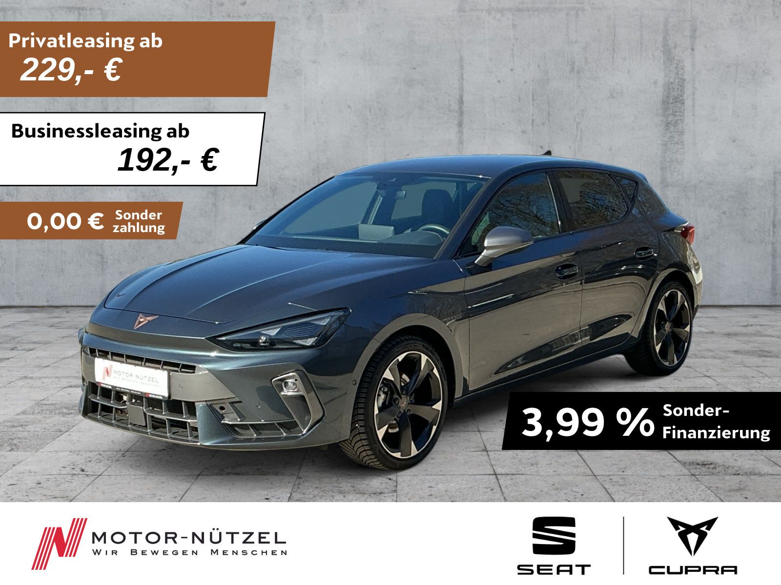 Cupra Leon 1.5 eTSI DSG LED+NAV+APP+ACC+SHZ+PDC+RFK+VC