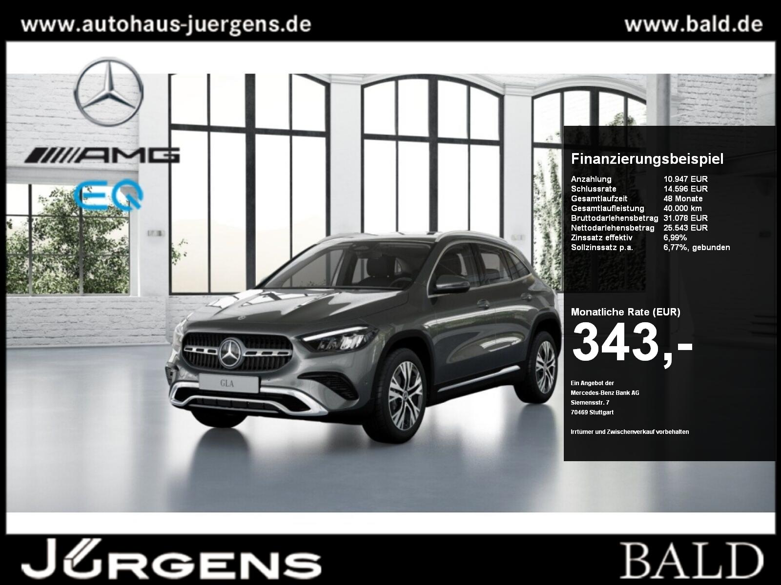 Mercedes-Benz GLA 180 Progressive/AHK/Totw/LED/Kamera/Winter