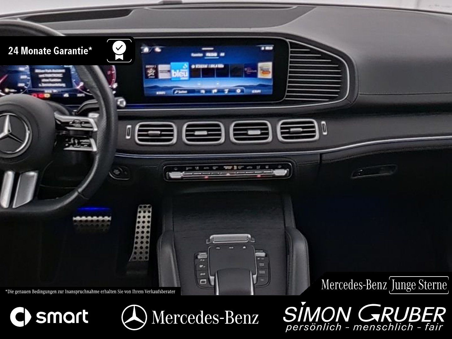 Fahrzeugabbildung Mercedes-Benz GLE 450 d 4M AMG ActivBody Standhzg. AHK 22Zoll