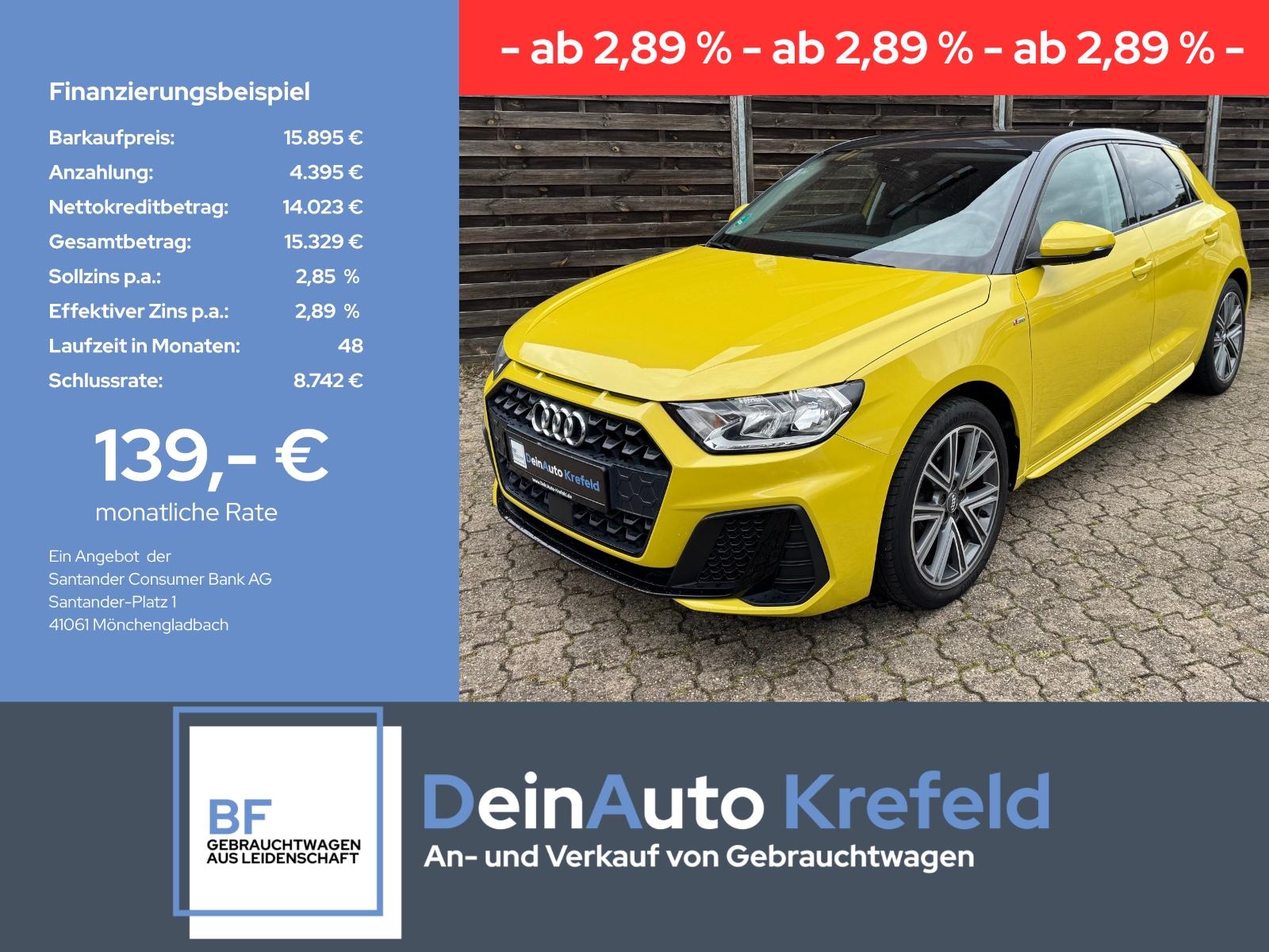 Audi A1 Sportback 25 TFSI S line ACC, Apple CarPlay
