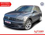 Volkswagen Tiguan 2.0 TDI DSG Highline 4Motion Standheizung - mit Diesel-Antrieb: Grau, Head-Up Display, Geländewagen