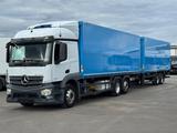 Mercedes-Benz ACTROS 2540 L/ 2 x LBW / LENKACHSE / KOMPLETTZUG - Mercedes-Benz Kipper