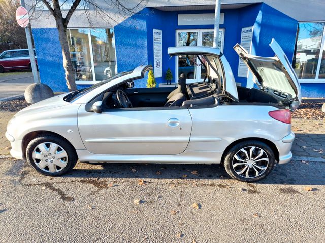 Peugeot 206 Cabriolet CC Filou TÜV AU 11.2026 1.6L 110PS