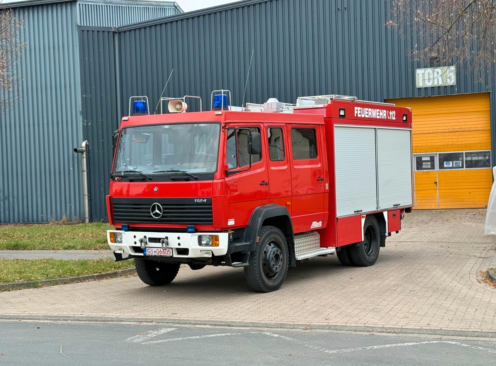 Mercedes-Benz 1124AF - 4x4 - Löschfahrzeug LF 16/12 - 90 TKm