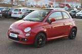 Fiat 500 S Cabrio l LEDER l KLIMA l - Fiat 500: Rot, Cabrio