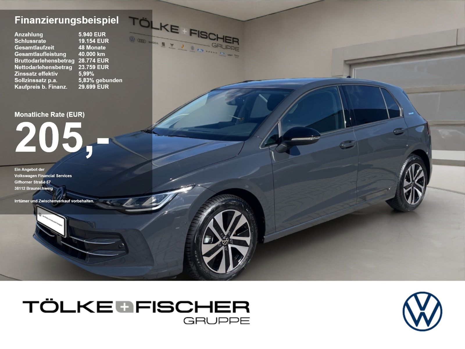 Volkswagen Golf VIII 1.5 eTSI 85 kW Energy ACC AUT Kam. LED foto 1