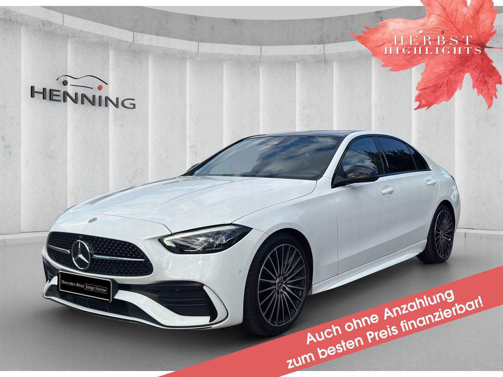 Mercedes-Benz C 300 d AMG Pano Kamera Ambiente Night LED