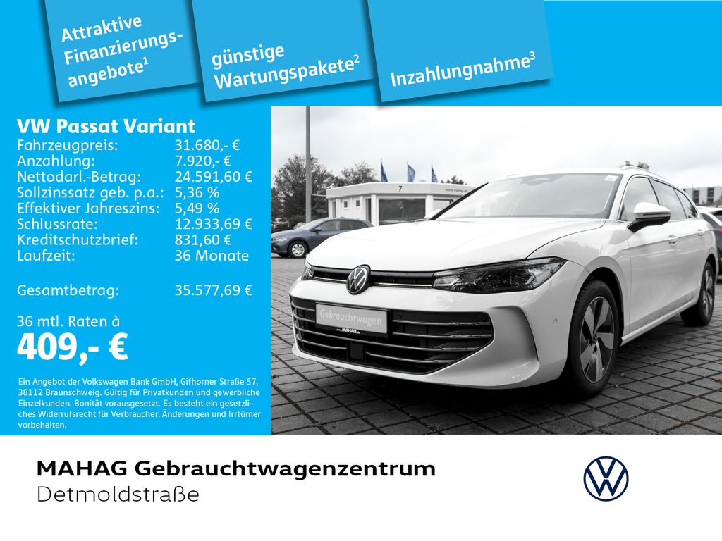 Image of Volkswagen Passat Variant