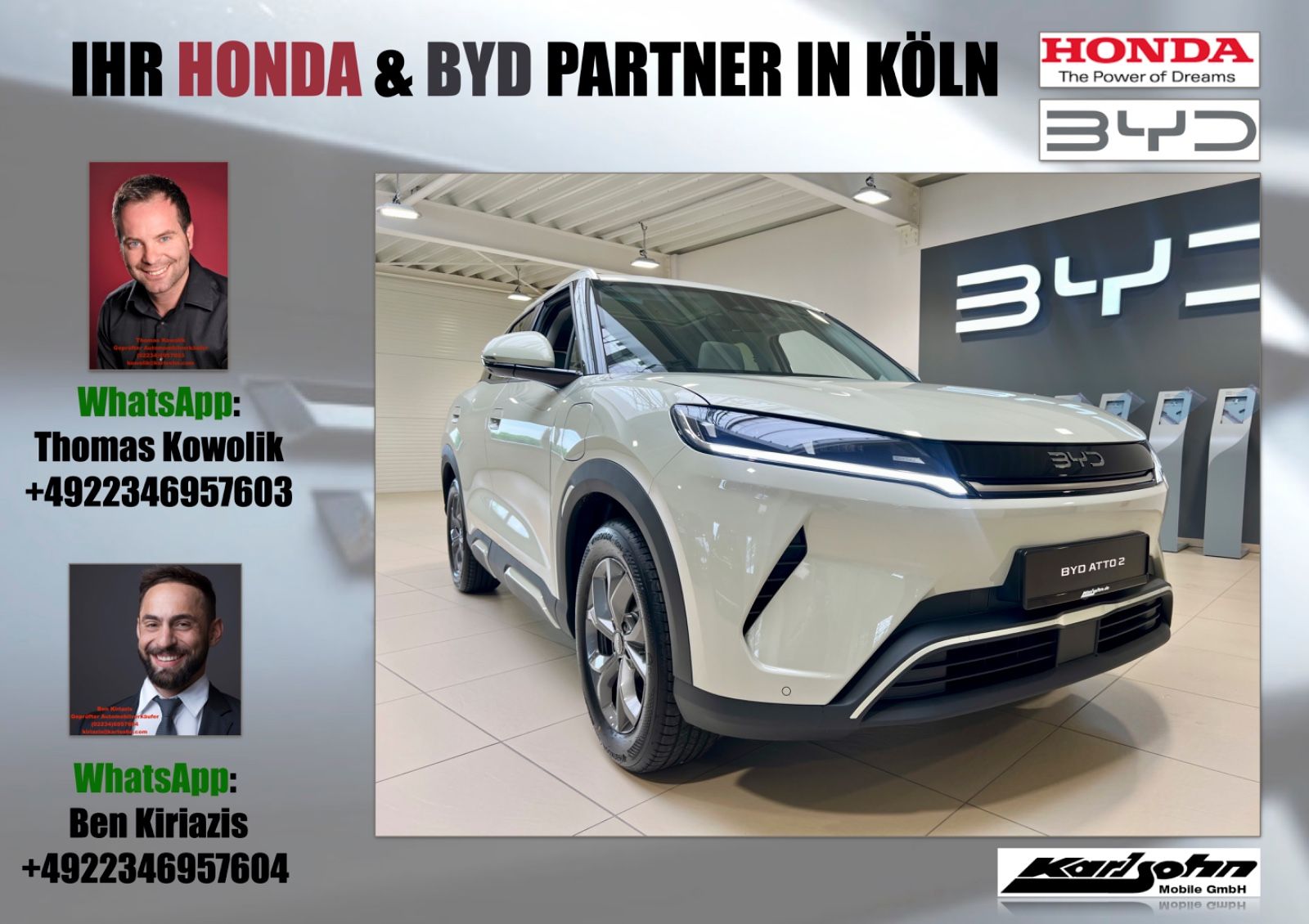 BYD ATTO 2 Atto 2 150 kW Comfort