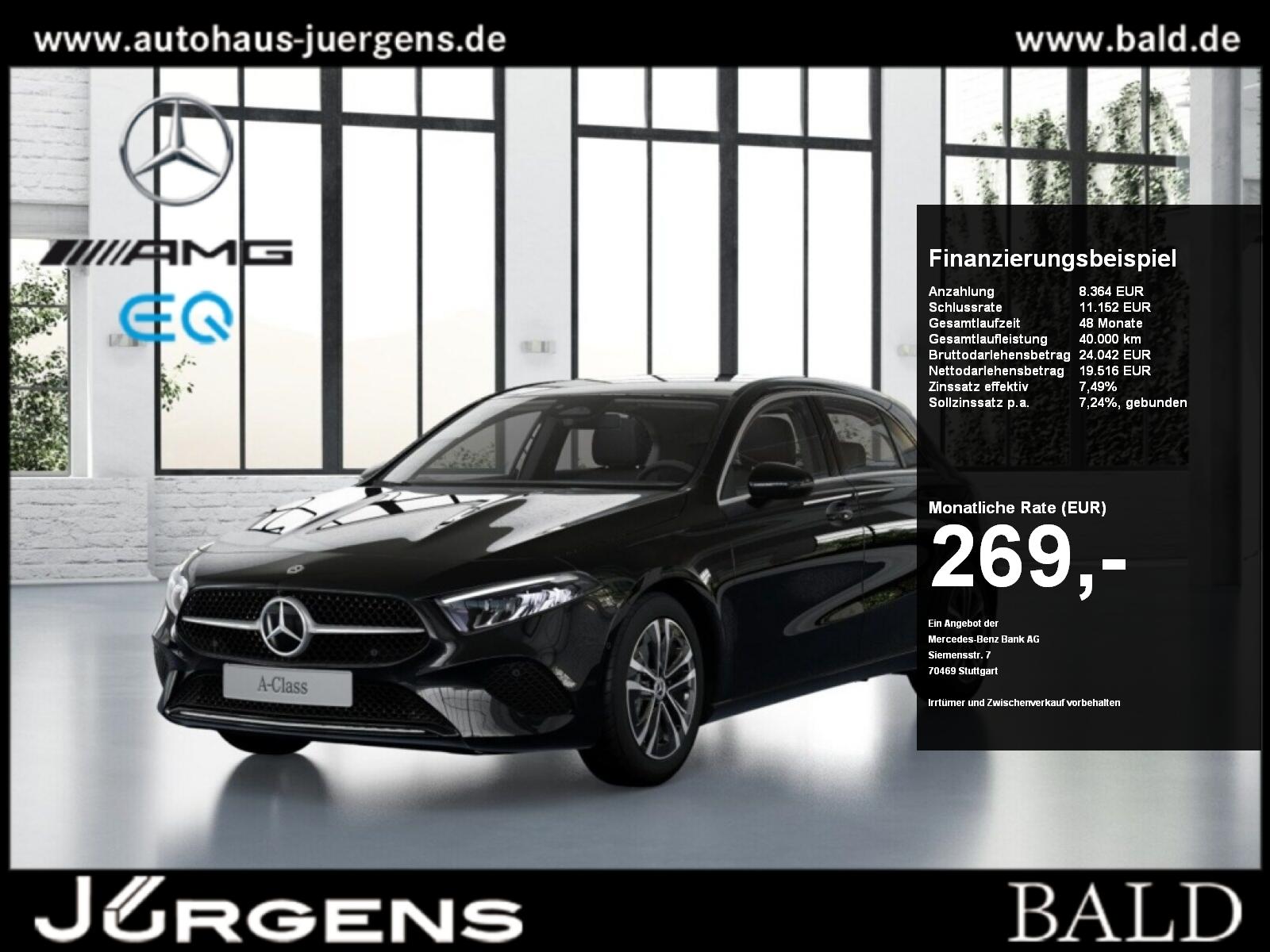 Mercedes-Benz A 180 Progressive/LED/Kamera/Winter/Navi/Shz