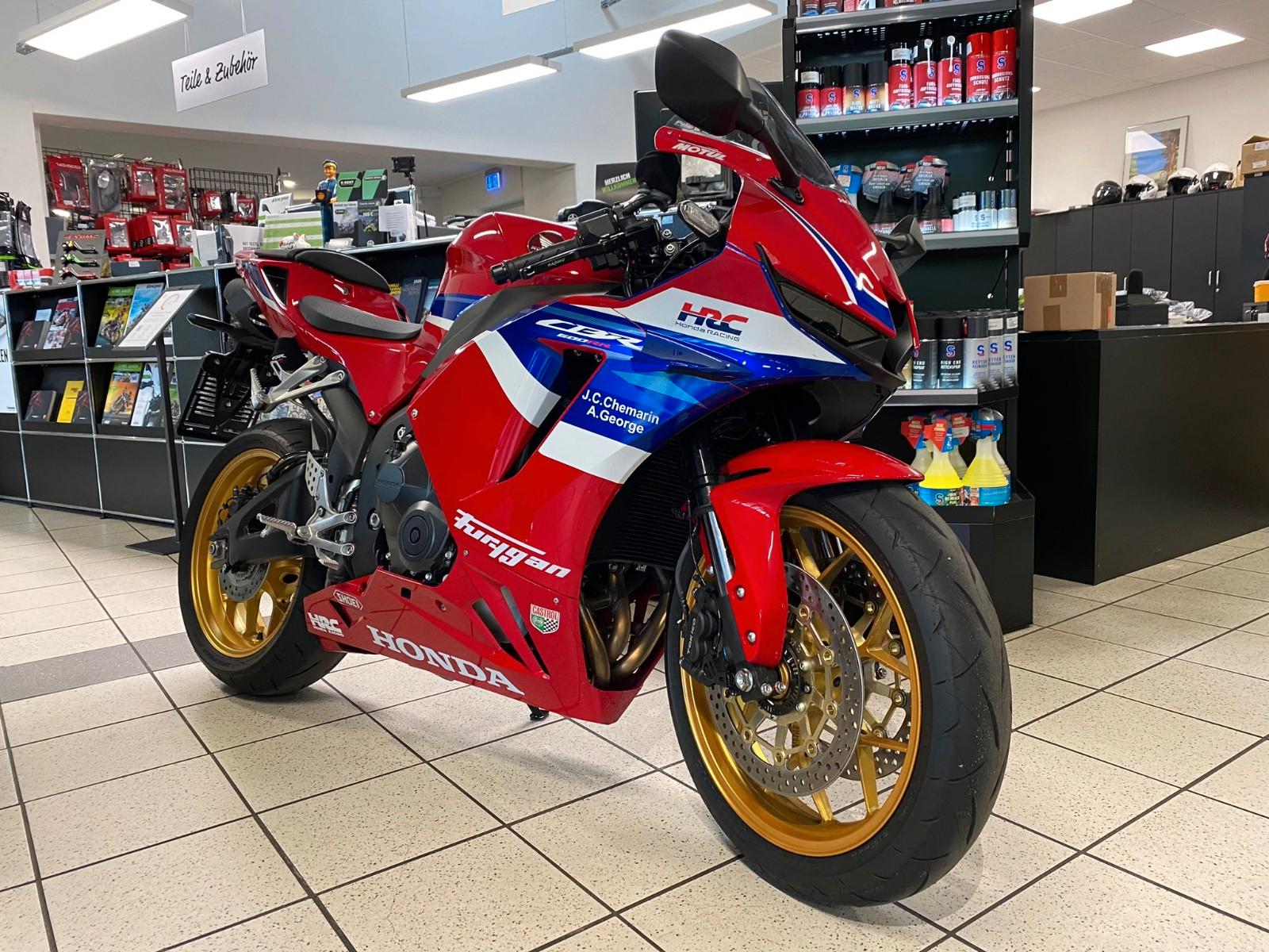 Honda CBR 600 RR ABS 2025 "Felgen Gold+Scheibe+Hebel"