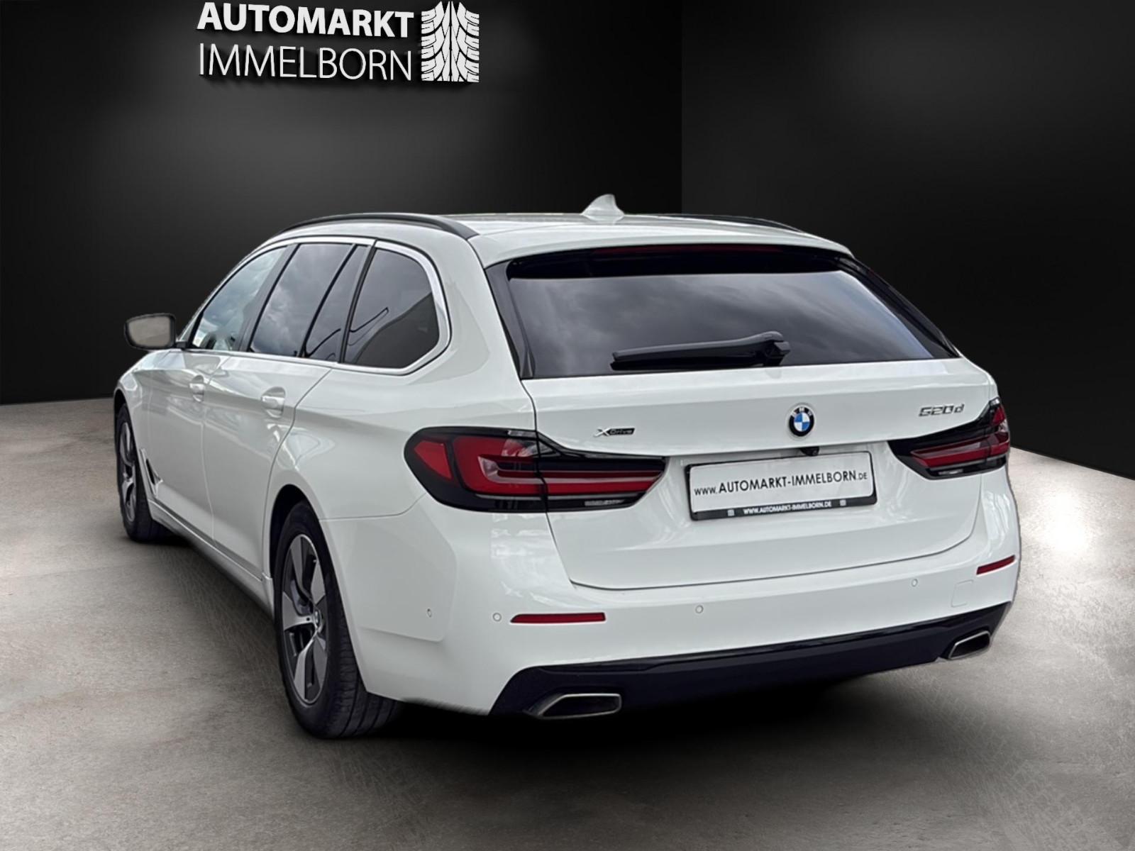 BMW 520 d ALLRAD LEDER*ALARM*Memory*LED*Sportlenkrad, миниатюра 10