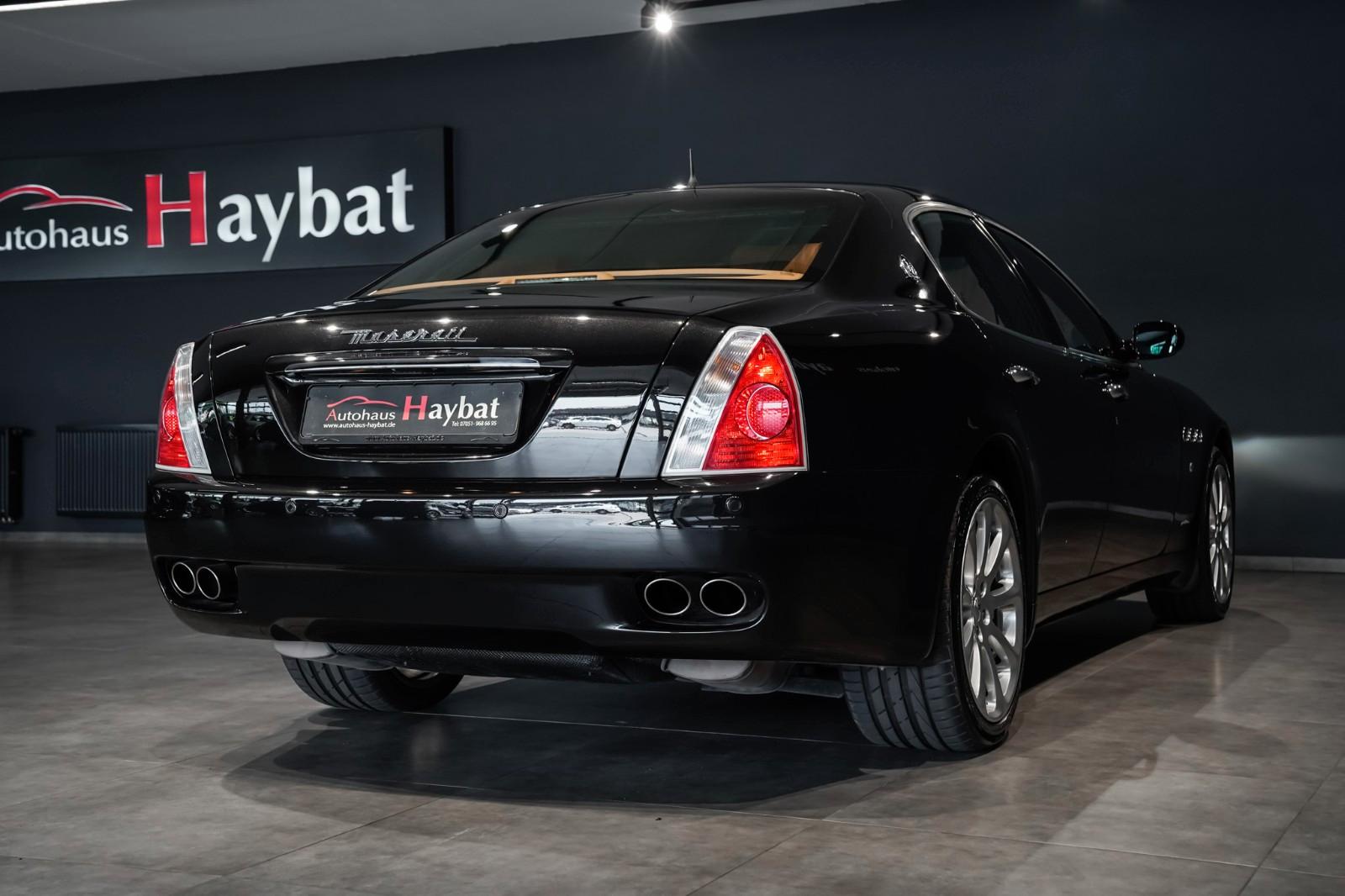 MASERATI QUATTROPORTE 4.2 V8 400ch BVA - CUIR - BOSE - SUSPENSION SKYHOOK - GPS - SIÈGES CHAUFFANTS