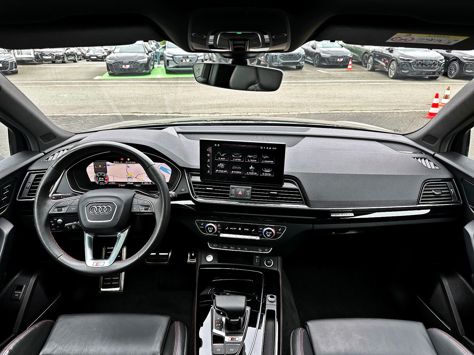 Audi SQ5 TDI qu BLACK HuD AHK LEDER 360° ACC foto 25