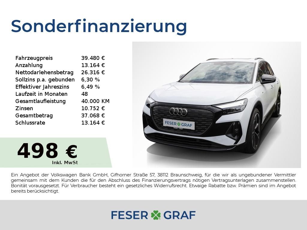 AUDI Q4 45 e-tron S Line Int Pano,Kamera,Navi,LED,Led